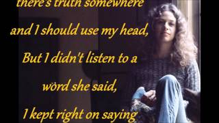 Oh No, Not My Baby  CAROLE KING (with lyrics)