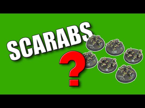 Necron Canoptek Scarabs in a 9th Edition Necron Army?