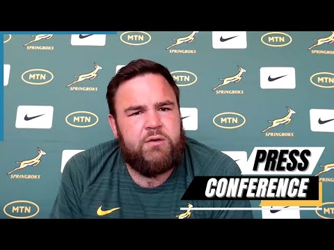SPRINGBOKS VS WALES PRESS CONFERENCE | Frans Malherbe addresses the media | Forever Rugby