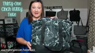 Thirty-One Cinch Utility Tote