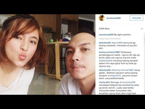 MARSHANDA DAN EGI JOHN PUTUS - Setelah Satu Tahun Pacaran.