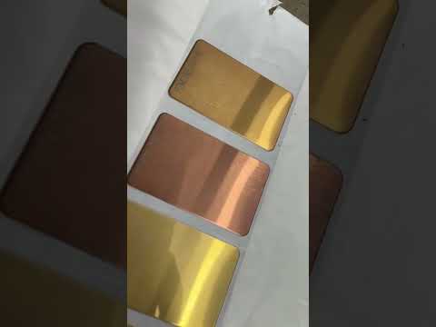 Rose Gold Pvd Coating Service