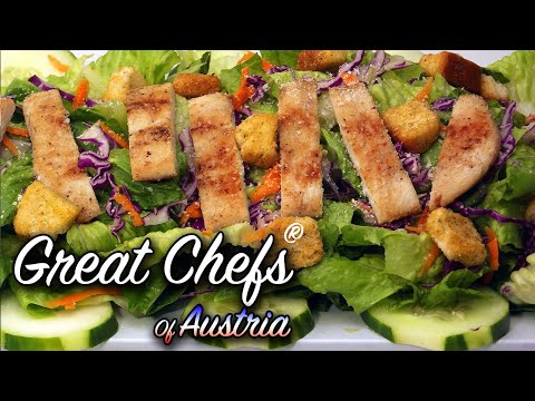 Austrian-style Caesar Salad | Great Chefs of Austria
