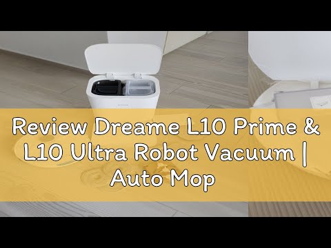 Review Dreame L10 Prime & L10 Ultra Robot Vacuum | Auto Mop Cleaning, Drying | Mop Lifting 7mm | 2