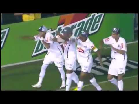 Gol de Paradinha de Neymar contra o Guarani