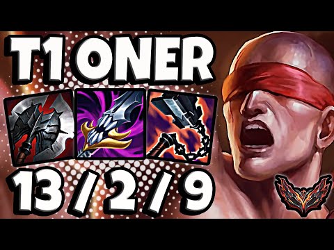 T1 Oner Lee Sin vs Zac Jungle [ Triple Kill ] Korea Grandmaster Patch 13.5 ✅