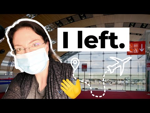 Pandemic travel from France to the USA | Paris airport vlog