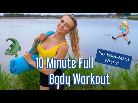 10 Minute Full Body Workout 🏃🏼‍♀️ No Equipment Needed