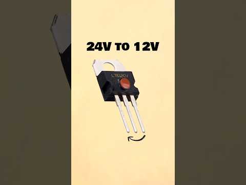 DIY 24V to 12V Power Supply
