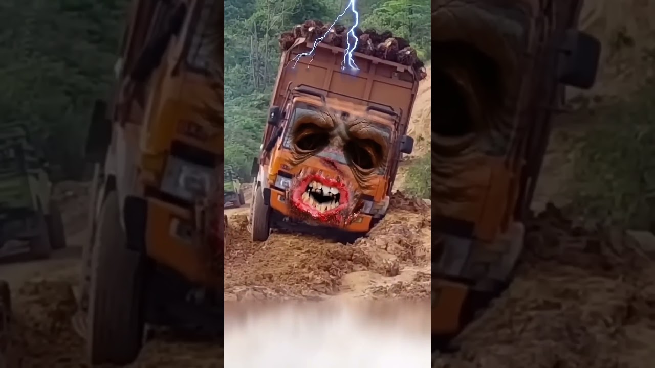 Scary truck surprises mom and baby P6😁😂 #trending #areitanakoipagalnahosake