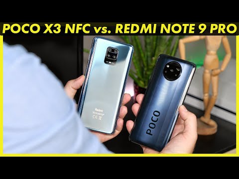 POCO X3 NFC vs. REDMI NOTE 9 PRO - 200 Euro Xiaomi Smartphones im Vergleich | CH3 Test Deutsch