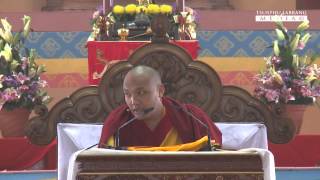 HH Karmapa teaching on The Three Primary Elements of the Path. English 2 of 4