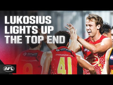 Lukosius makes history in Darwin double