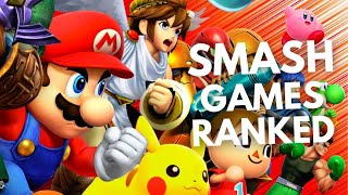 RANKING The SUPER SMASH BROS. Games From Worst To Best