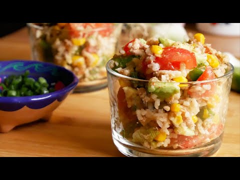 Recette Salade de riz à la mexicaine