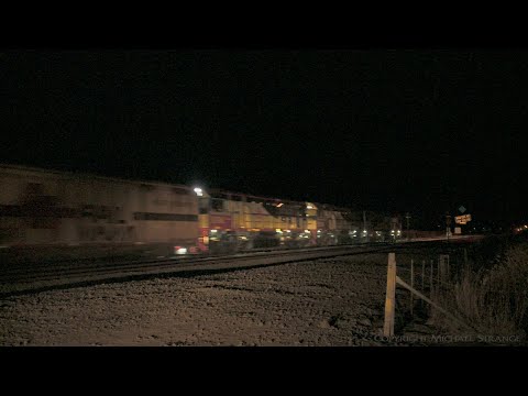 6MP9 Late Night SCT Freight Train - PoathTV Australian Railways