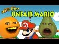 Annoying Orange And Pear Play Unfair Mario RAGEQUIT
