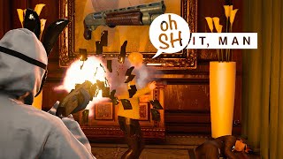 Hitman New York: “The Great Thief” challenge in 3:47 (Golden Sawed Off unlock)