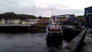 preview picture of video 'EIGG Berthing at Oban'