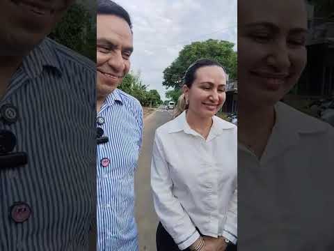 El alcalde de #Villanueva Casanare Héctor Vizcaíno explica la PAVIMENTACIÒN DE 5 BARRIOS