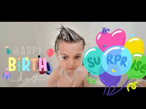 HAPPY BIRTHDAY RAIHAN BABY YODA