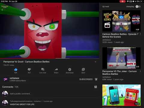 AMAZING FLOSSES FOR YEARS - Pennywise VS Groot - Cartoon Beatbox Battles Reaction