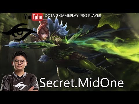 DOTA 2 GAMEPLAY PRO PLAYER  - Windranger by Secret.MidOne