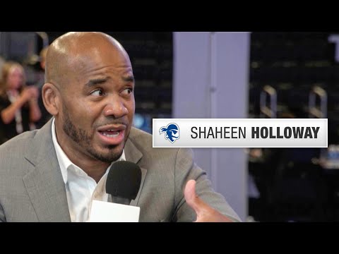 Seton Hall's Shaheen Holloway -- BIG EAST Media Day