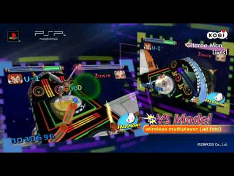 GITAROO MAN LIVES! (PSP) TRAILER