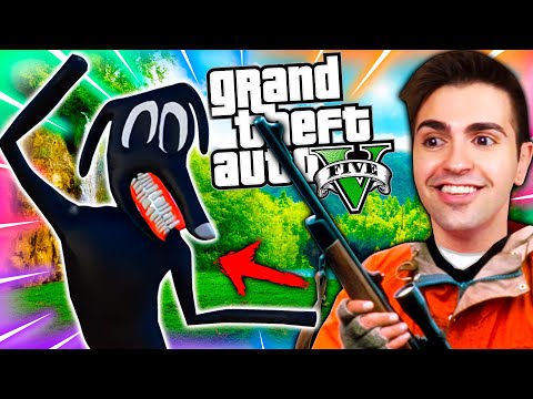 CAZANDO A CARTOON DOG en GTA 5 !! (Mods)