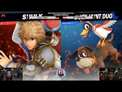 Valhalla III - CGN | Tru4 (Shulk) Vs.  AF | SkWiirrel (Duck Hunt) - Pools D4 WSF - Ultimate