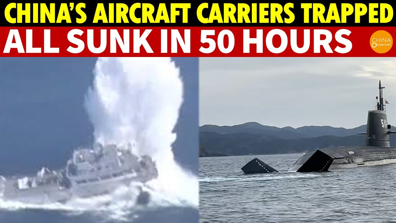 Japan’s Leaked Documents: China’s Aircraft Carriers Can’t Leave Ports in War, All Sunk in 50 Hours