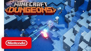 Nintendo Minecraft Dungeons: Creeping Winter DLC anuncio