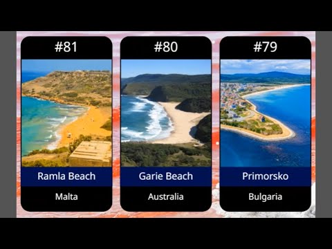 Most Popular Beaches on Earth 2023 ।  JackLin TV