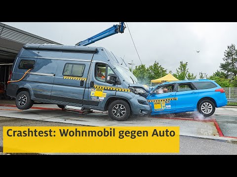 Wohnmobil im Crashtest | ADAC