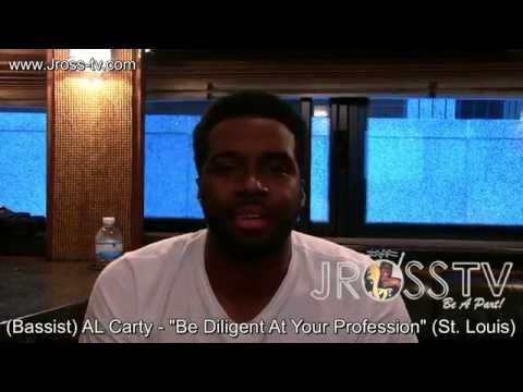 James Ross @ (Bassist) AL "Boogie" Carty - (Rob Thomas Band) - www.Jross-tv.com