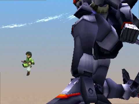 Xenogears Top 100 Scenes | 98: Fei escapes a sinking ship to meet a pirate