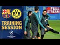 FULL STREAM | Workout ahead of the Champions League clash against Borussia Dortmund