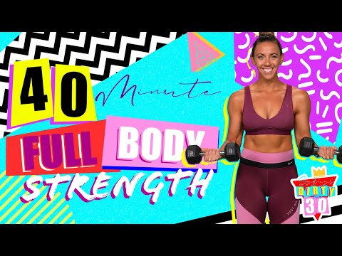 40 Minute Total Body Strength Workout | Sydney's Dirty 30 - Day 2