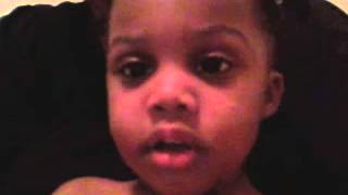 Alyssa singing a bit of The Deele&#39;s &quot;Just My Luck&quot;