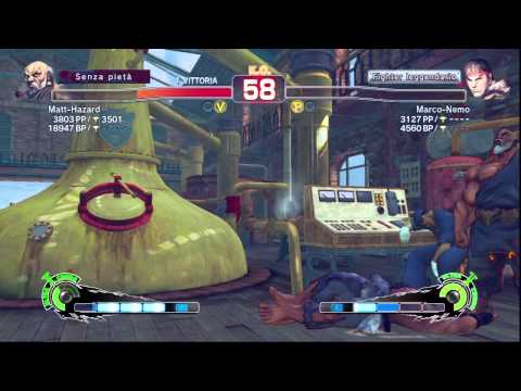 Matt-Hazard (Gouken) vs Marco-Nemo (Ryu) SSF4:AE v.2012