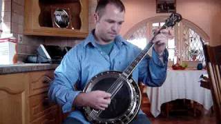 yellow wattle / black frog jig