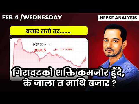 February 04 | Nepse Update | Stock Market Analysis by Ram Hari Nepal