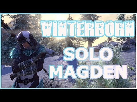 ESO - Winterborn - Solo Magicka Warden for ALL Solo Content! Update 35 - Lost Depths Patch