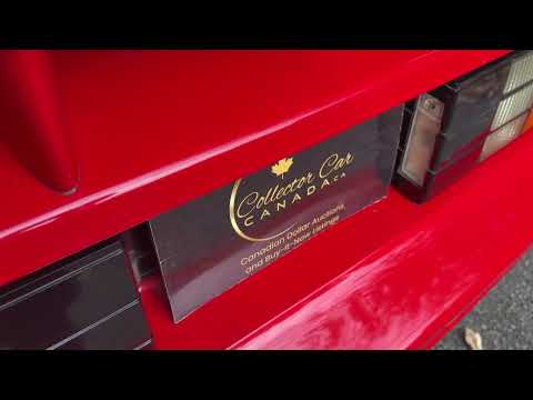 **SOLD by CCC AUCTION** Sub-26K km 1992 Chevrolet Camaro Z28 25th Anniversary