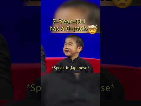 7-Year-Old has a 6 pack!💪🏽 #talentshow #littlebigshots