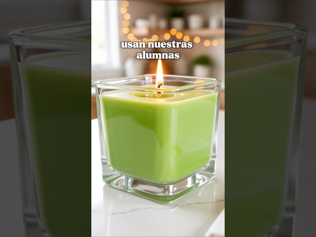 Vídeo relacionado con DW hogar mediano sola mecha vela, Apple miel mantequilla