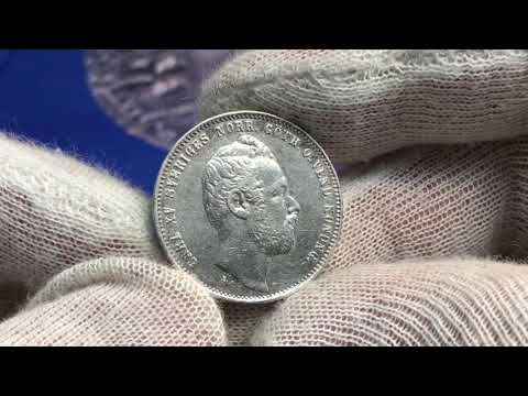 Karl XV - 25 Öre 1865 - Vackert exemplar från Roberto Delzanno Numismatik