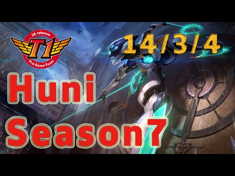 SKT T1 Huni Camille TOP vs Nautilus Patch 7.2