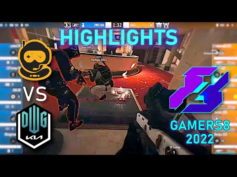 EPIC GAME! New SSG vs DWG - HIGHLIGHTS - Group Stage - Gamers8 2022 - R6 Esport